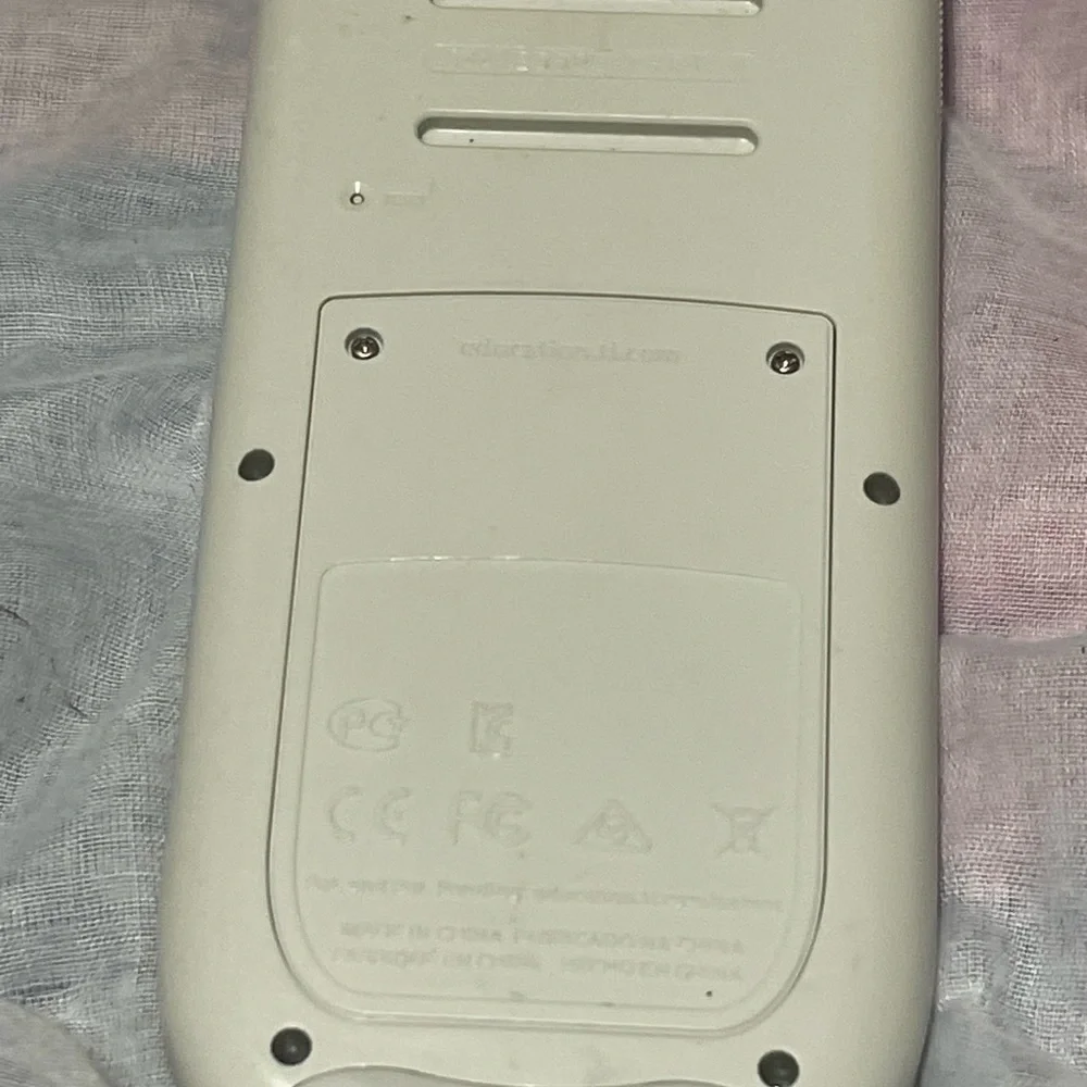 Texas Instruments Black and White Graphing Calculator with Charger